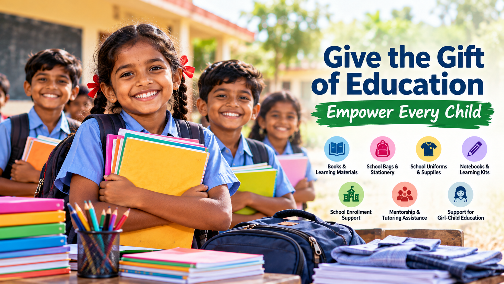 Give the Gift of Education — Empower Every Child