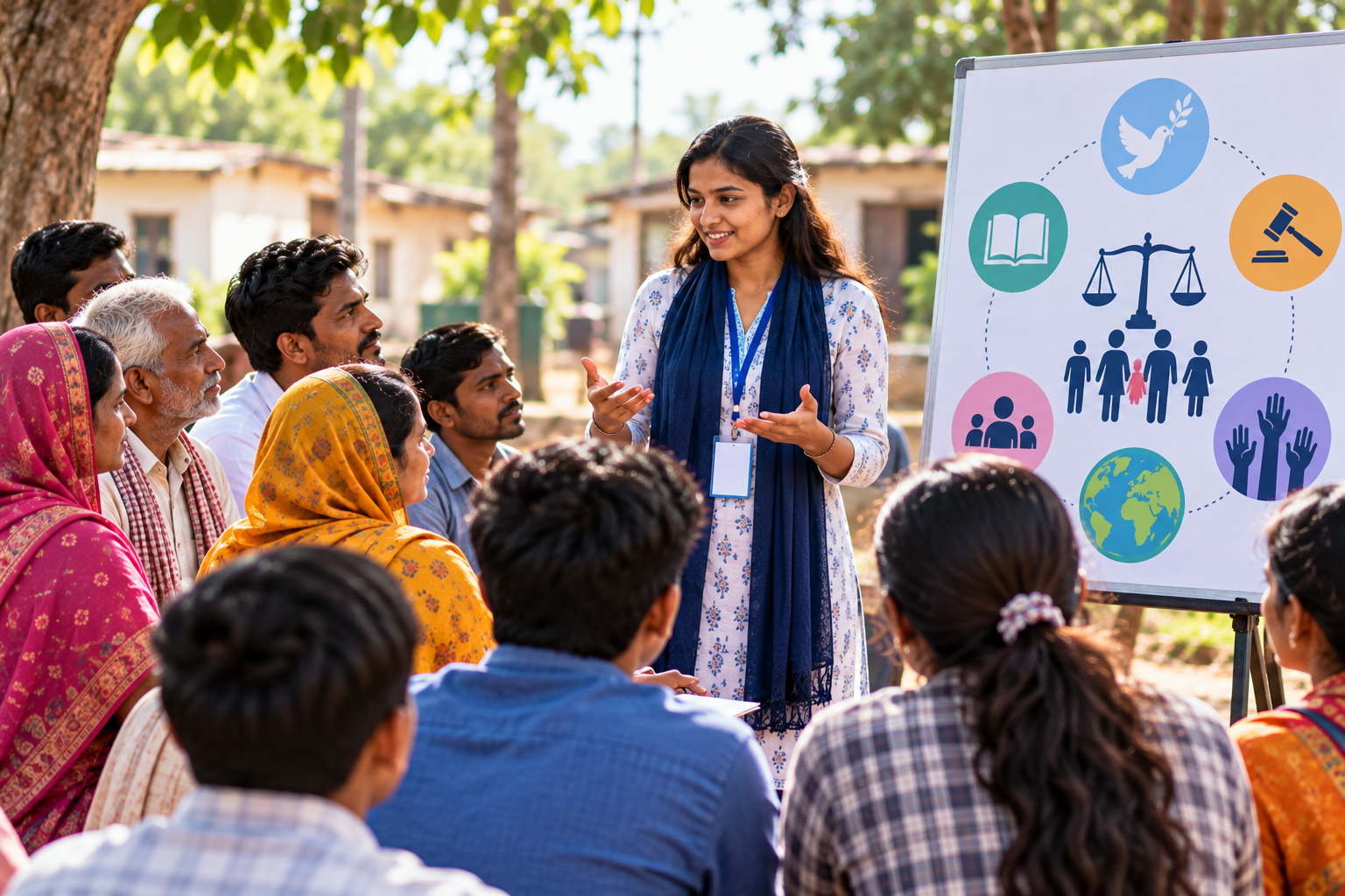 Human Rights Awareness Campaign Across Communities
